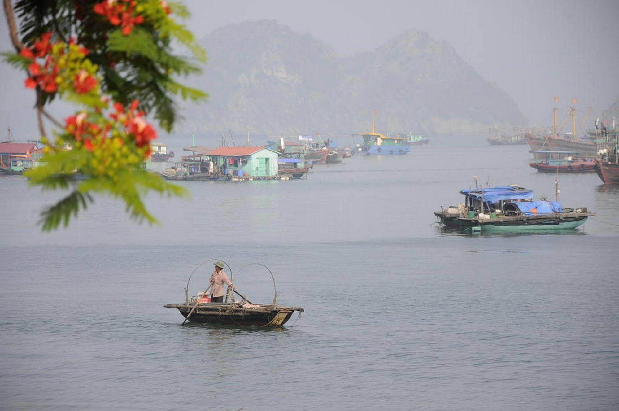 Hung Long Harbour Hotel Cat Ba Dong Khe Sau Экстерьер фото